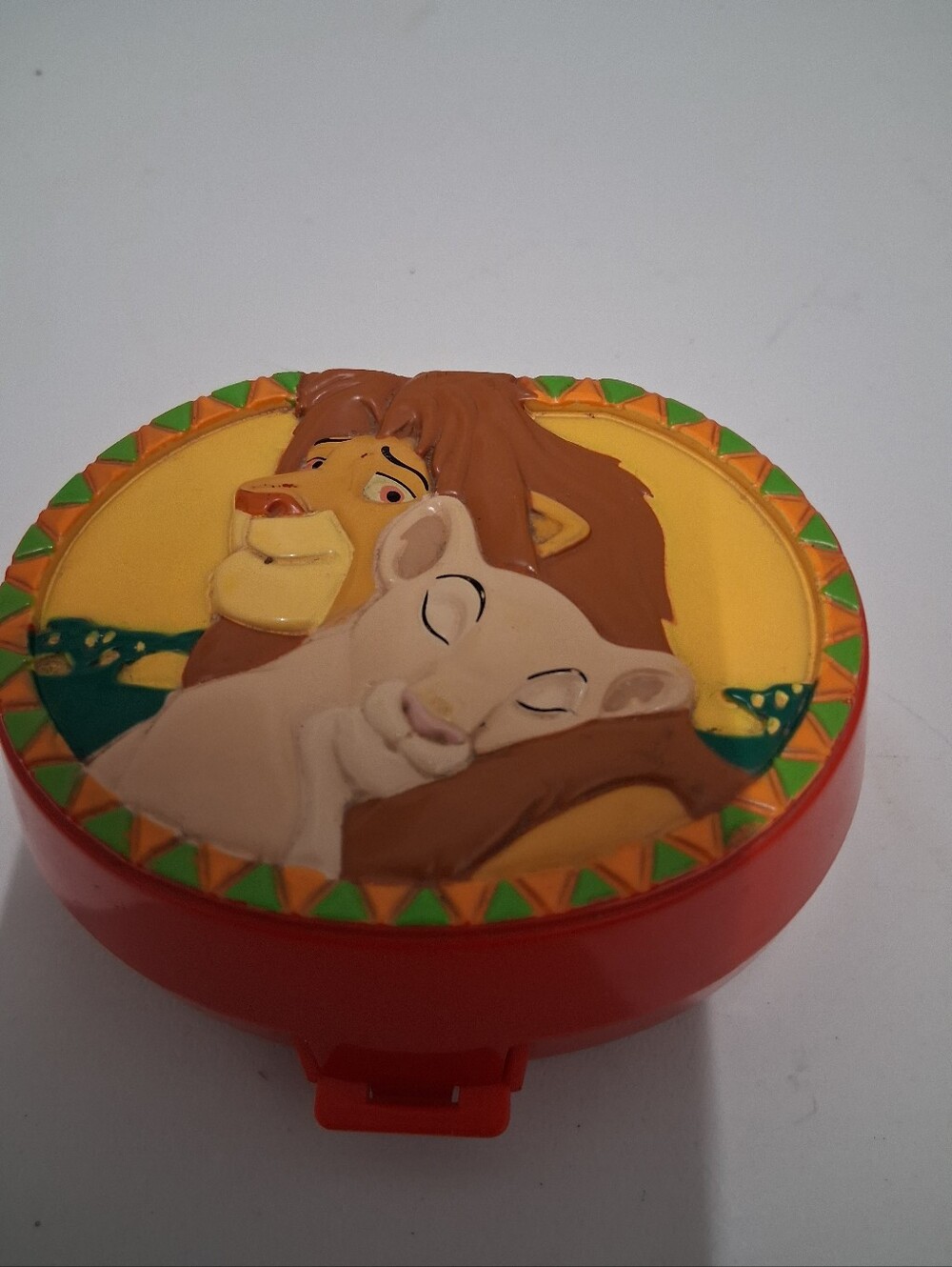 Vintage Polly Pocket Disney Lion King Compact Toy 1996